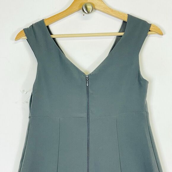 Show Me Your Mumu Grey Zurich Knot Cap Sleeve Maxi Gown Dress Women's Small NEW - Picture 6 of 8